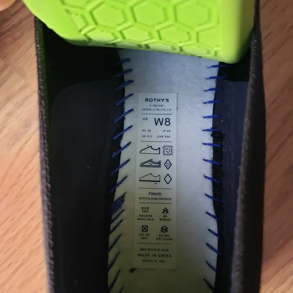 Rothy's Black The Lug Loafer - Picture 6 of 8